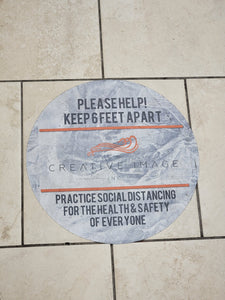 Floor Vinyl Stickers