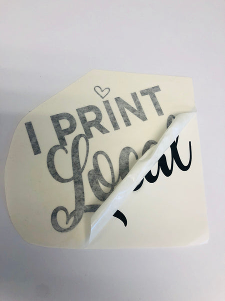 Custom Cut Vinyl Lettering