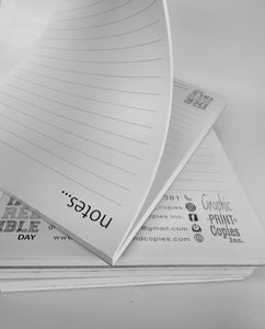 Notepads / Memo Pads - Black and white