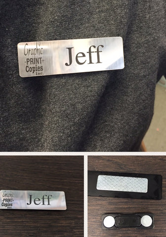 Magnetic Name Tags